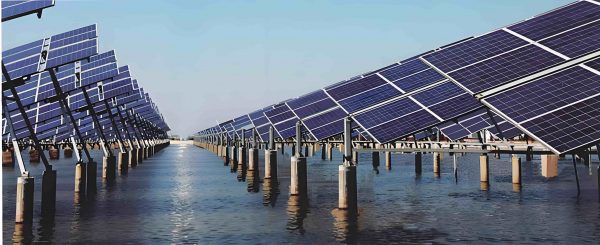 Fishing Light Complementary AquaPV Floating Solar Mounting