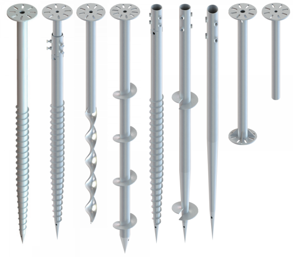 Helical Ground Screw Pile