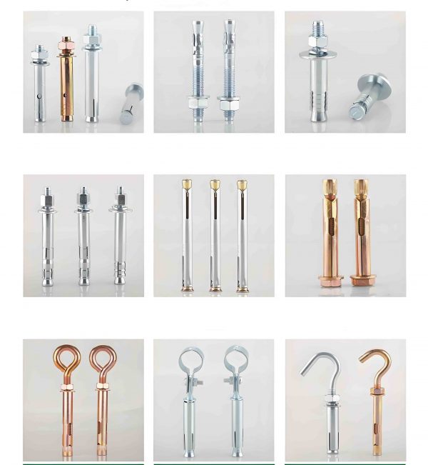 Solar hardware Fasteners Components bolts and nuts
