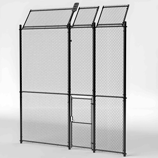 steel tube wire mesh fence