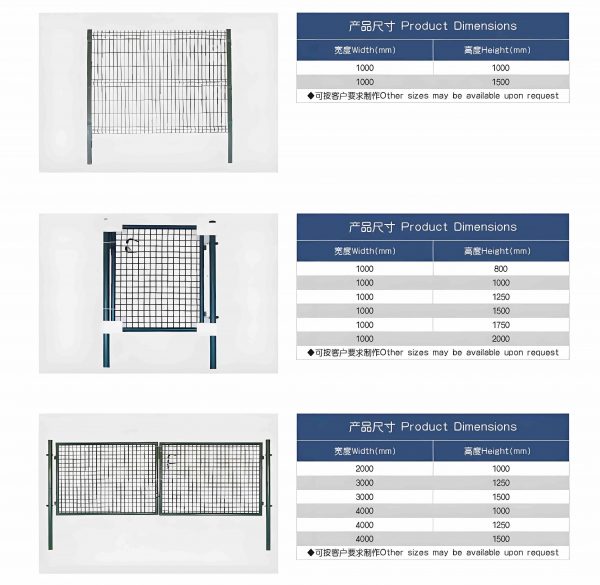 steel wire mesh fence